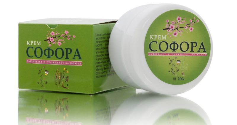 действие мази Софора 