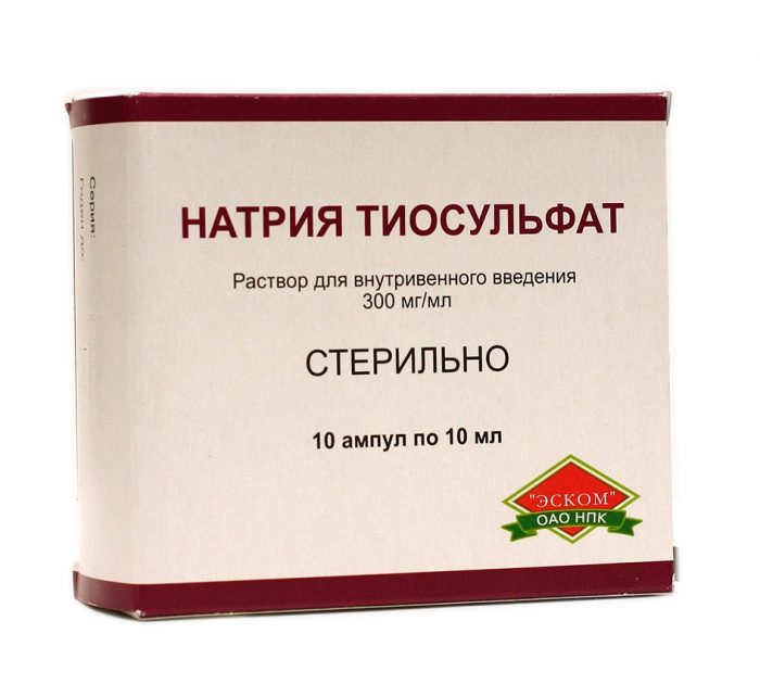 Чем можно заменить натрия тиосульфат