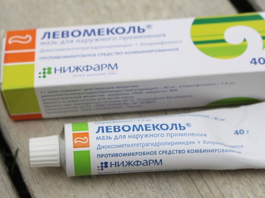 Мазь Левомеколь при ожогах и лечение