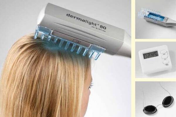 Расческа Dermalight 80