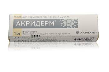 вариант крема Акридерм