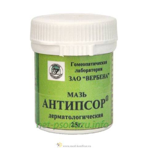 Антипсор на основе солидола