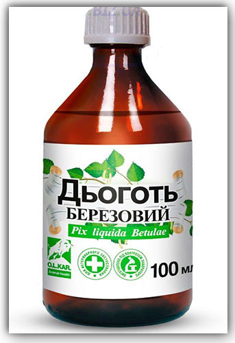 Лечение березовым дегтем