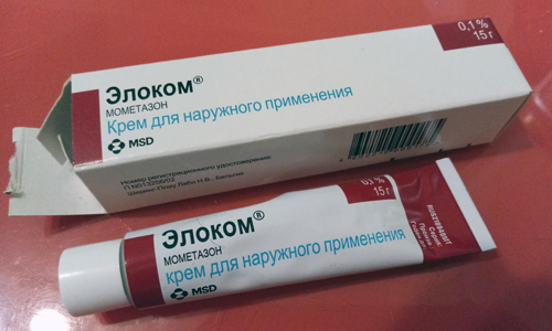 Лечение кремом Элоком