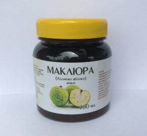 Баночка со жмыхом от маклюры
