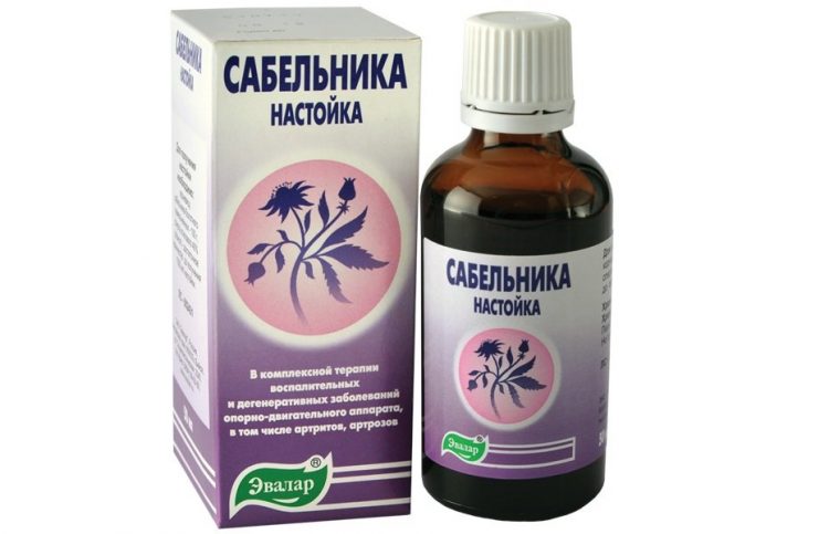 Для лечения можно применять настойку сабельника