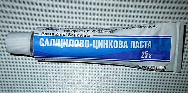 Салицилово-цинковая паста