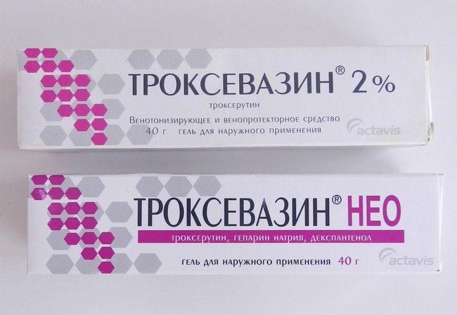 Применение троксевазина