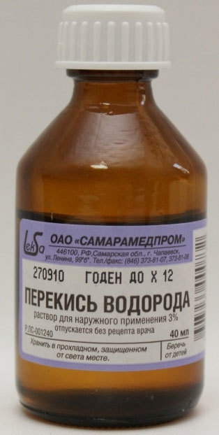 Лечение псориаза перекисью водорода : инструкция по применению