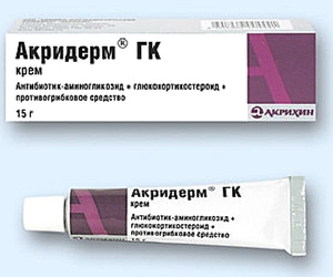 Акридерм крем от псориаза