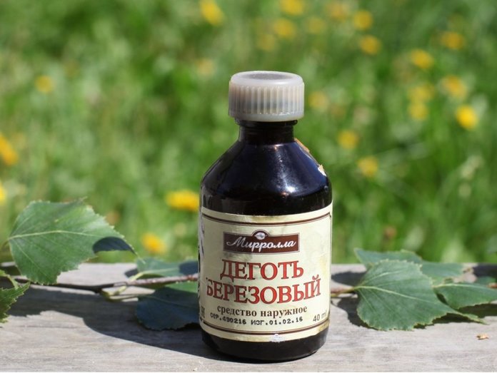 Березовый деготь