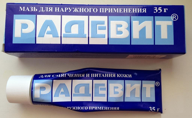 Радевит при псориазе