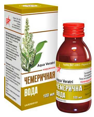 Чемеричная вода – сколько стоит и где купить?