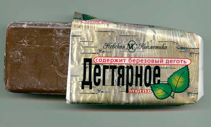 Дегтярное мыло против вшей и гнид