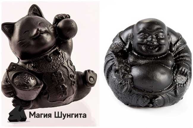 фигурки из шунгита