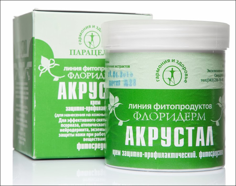 Мазь от псориаза Акрустал