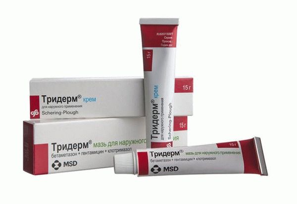 Тридерм при псориазе