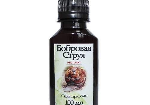 Настойка на бобровой струе