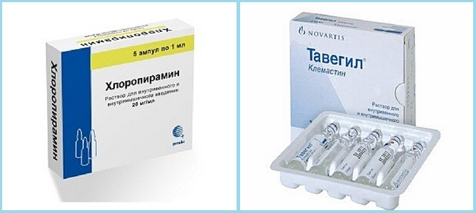 антигистаминные уколы при псориазе