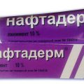 Мазь Нафтадерм для лечения псориаза