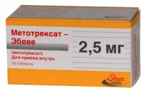 Лечение ревматоидного артрита Метотрексатом