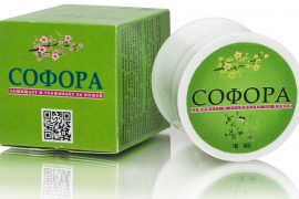 Мазь от псориаза Софора