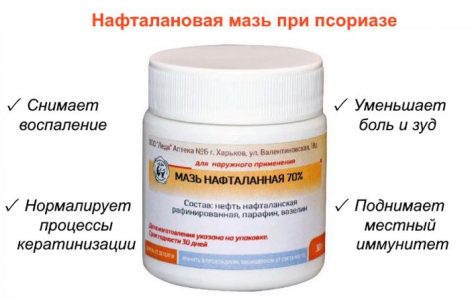 Эффективные мази от псориаза