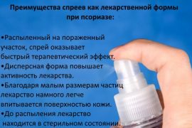Спрей для кожи головы от псориаза